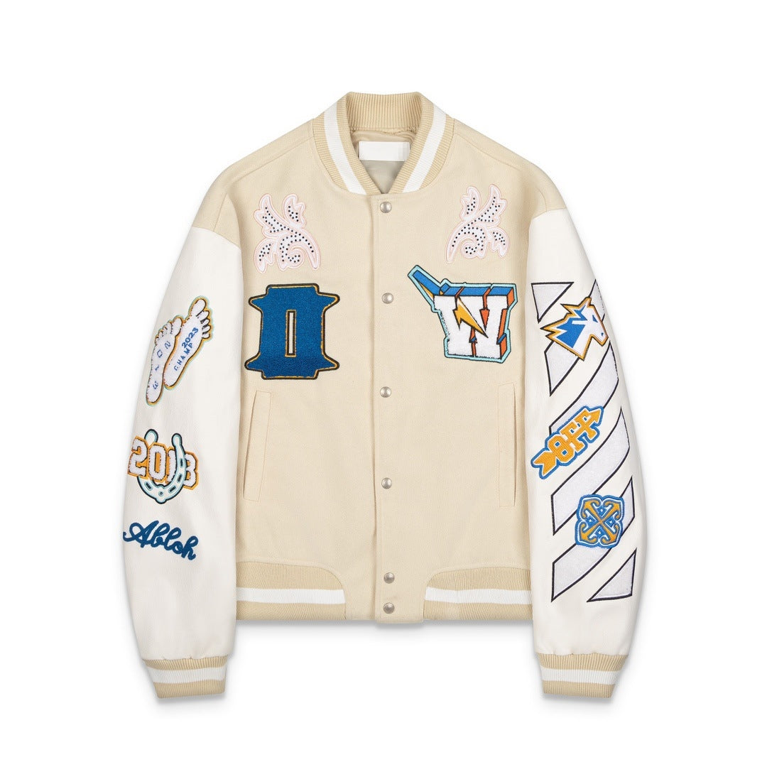 OFF-WHITEVarsity Bomber Jacket