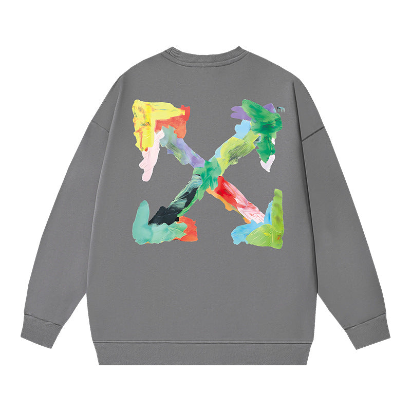OFF-WHITEArrow Logo Oversized Sports Sweatshirt