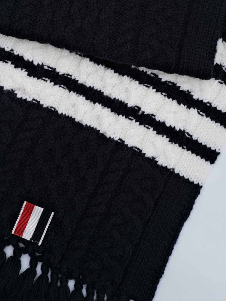 2025 Twisted scarf for men and women