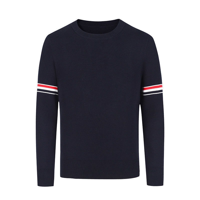 Cotton Crew Neck Sweater - Premium Button-Up Cardigan (4 Colors)