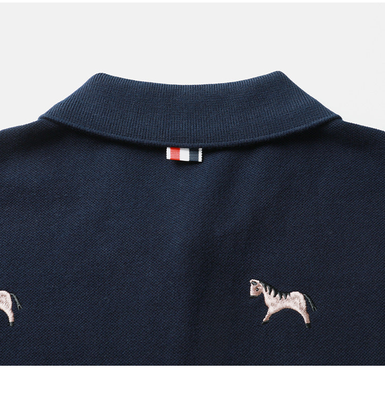 New Year of the Horse Embroidered Polo Shirt