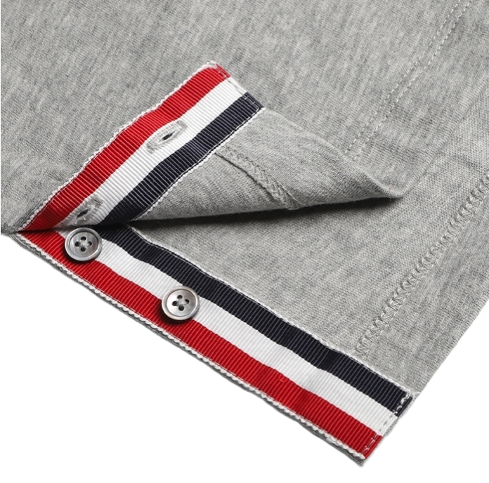 Thom BrowneCouple's Cotton Henley Shirt | 100% Cotton | Made in Japan