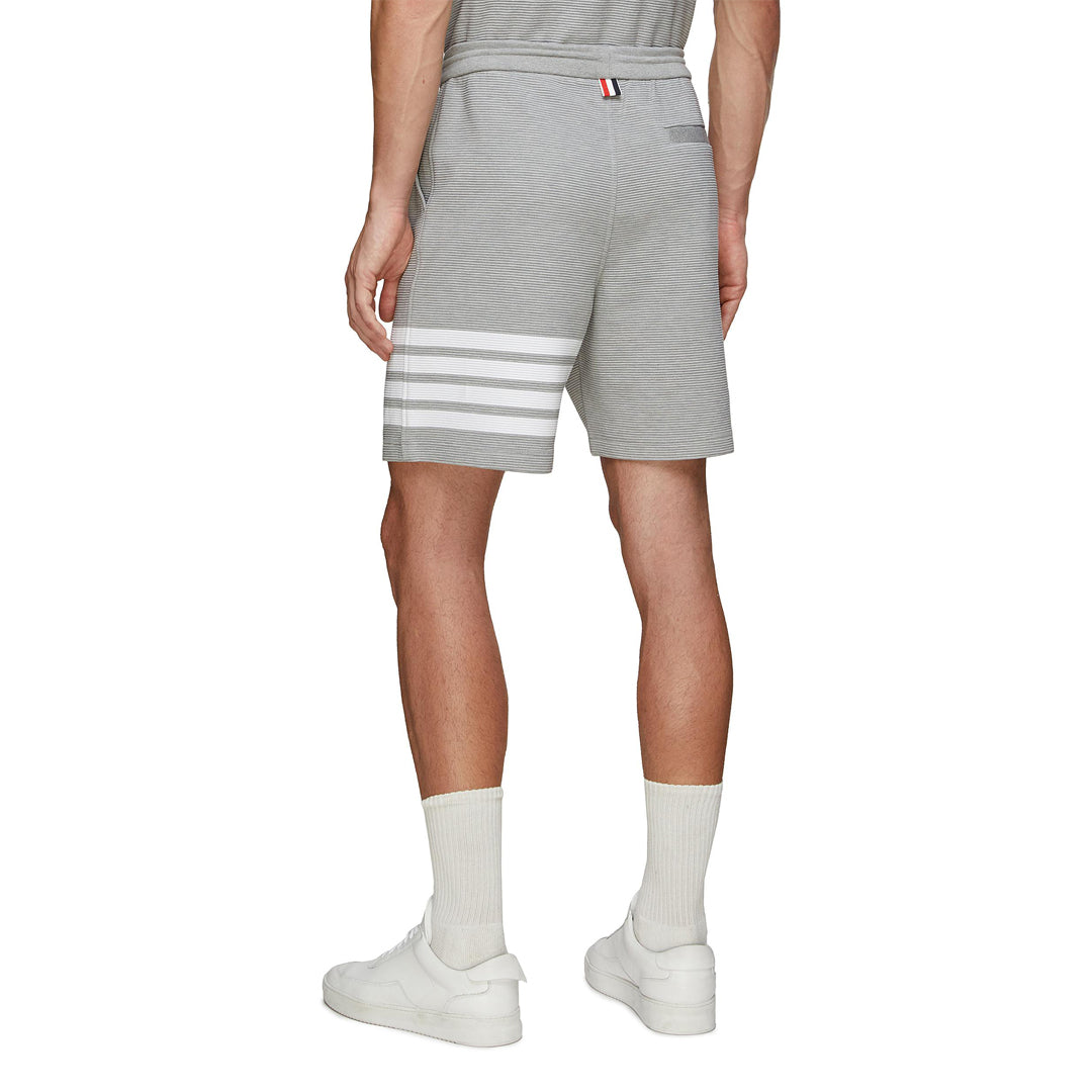 Thom BrowneMen's Sports Shorts - 100% Cotton Made in Japan with 4-Bar Detail