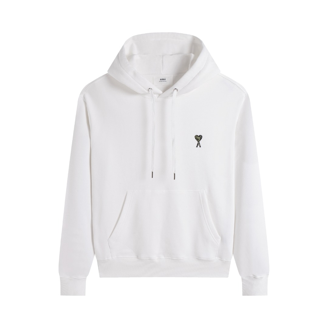 AMI PARIS cotton hoodie