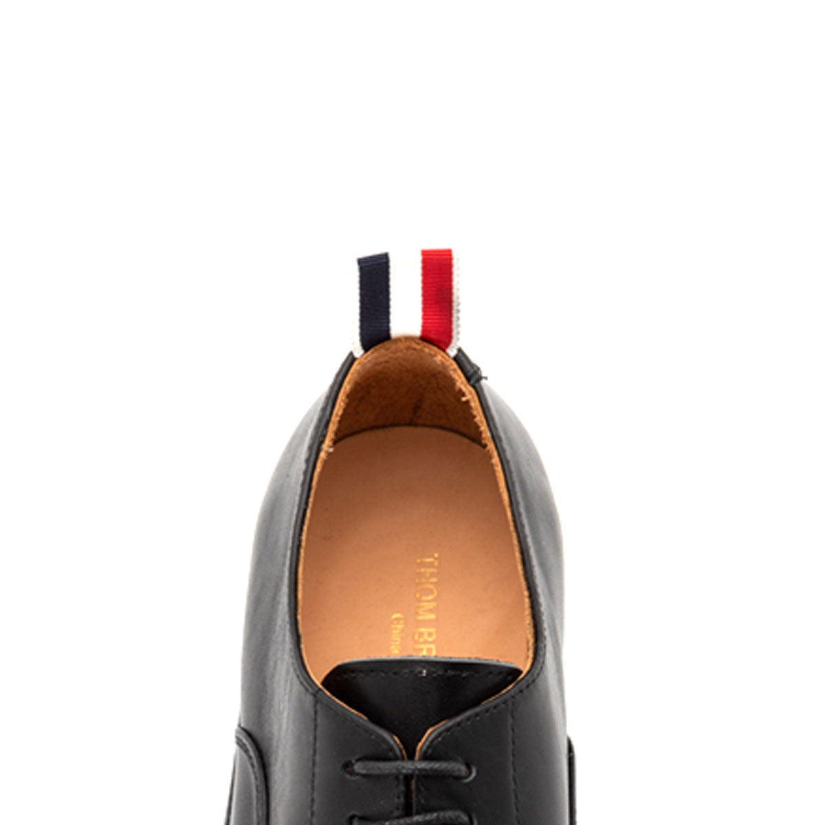 Thom BrowneMen's Premium Business Leather Shoes with Grosgrain Buckle - Professional Excellence