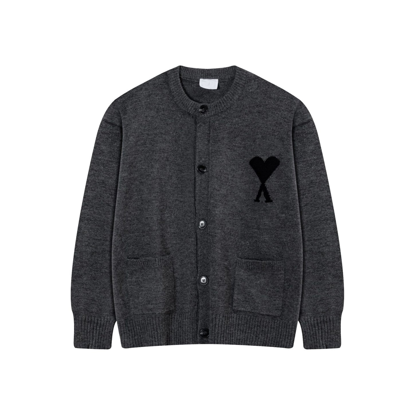 AMI PARISPremium Cotton Knitted Cardigan (6 Colors)