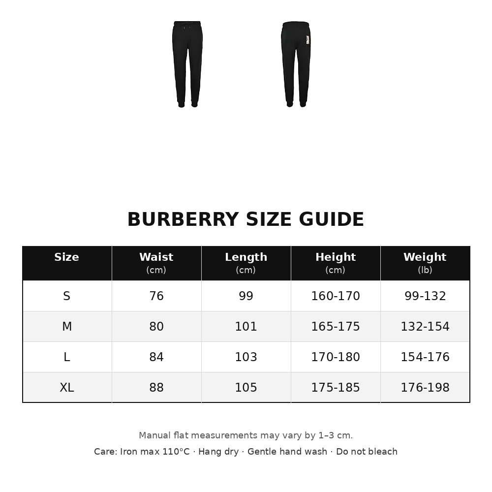 Burberry Athletic Sweatpants