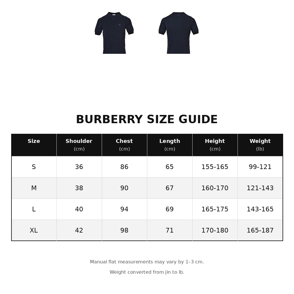 Burberry Knitted Short-Sleeve T-Shirt