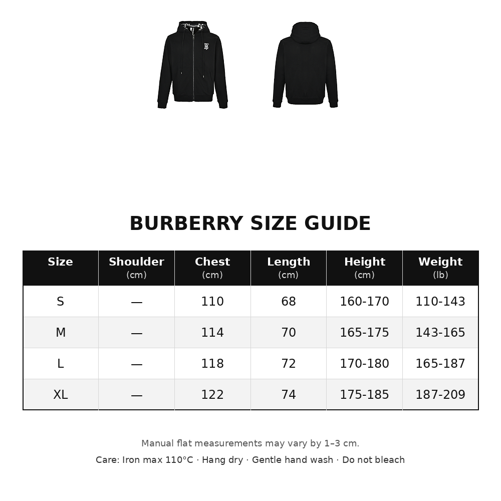 Burberry Zip-Up Hoodie