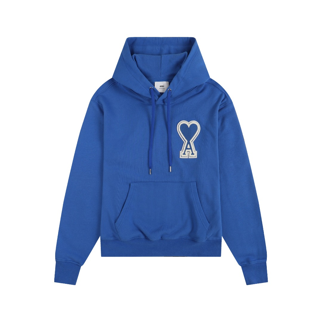AMI PARIS cotton hoodie