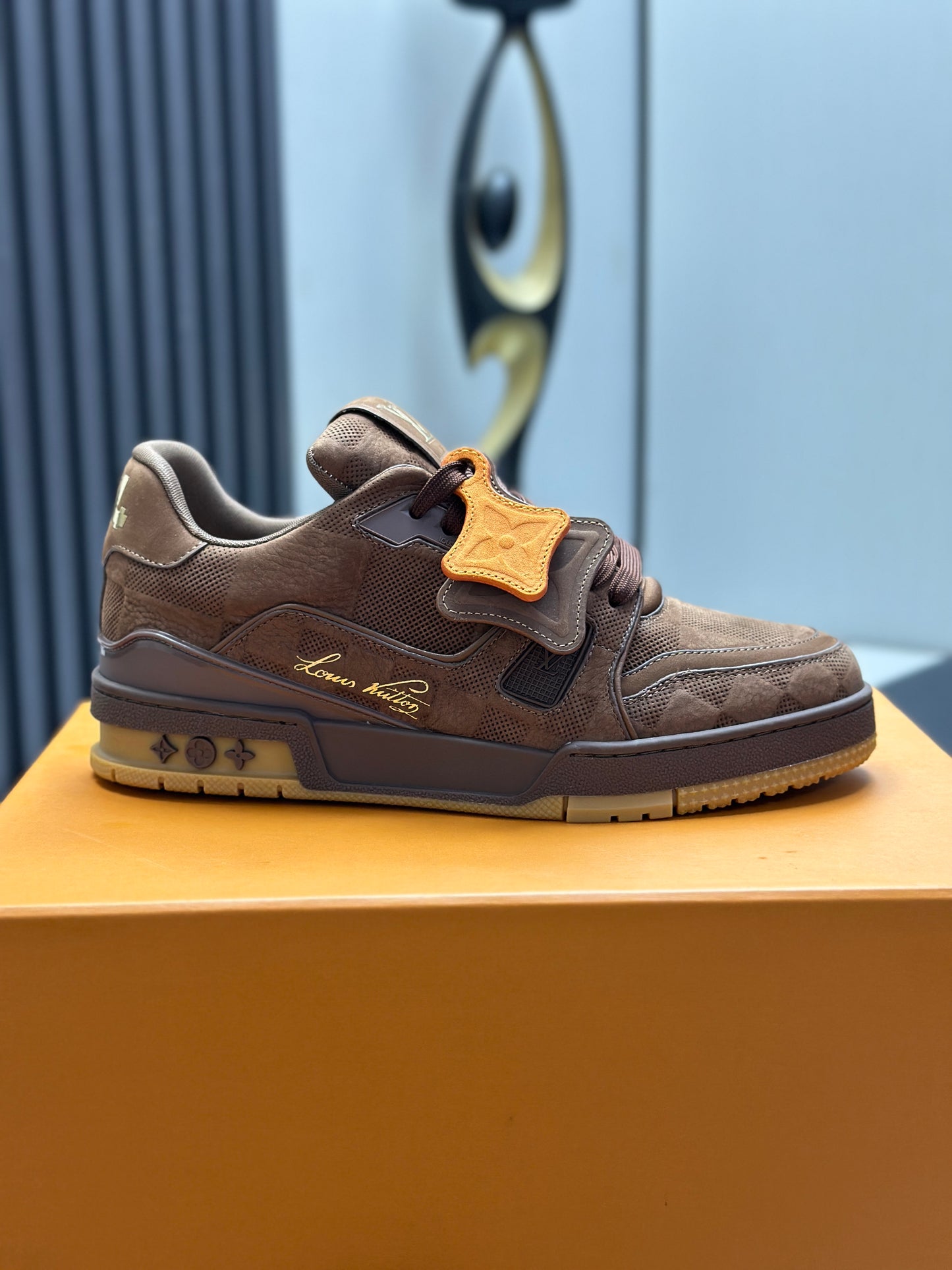 LV Unisex Basketball-Style Sneakers