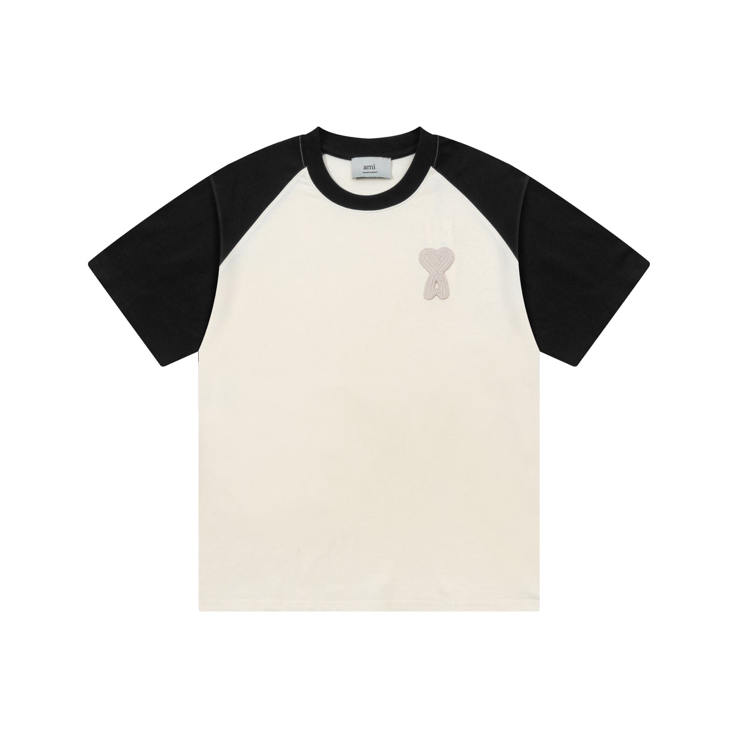 AMI PARIS Casual T-Shirt - Premium Cotton Blend