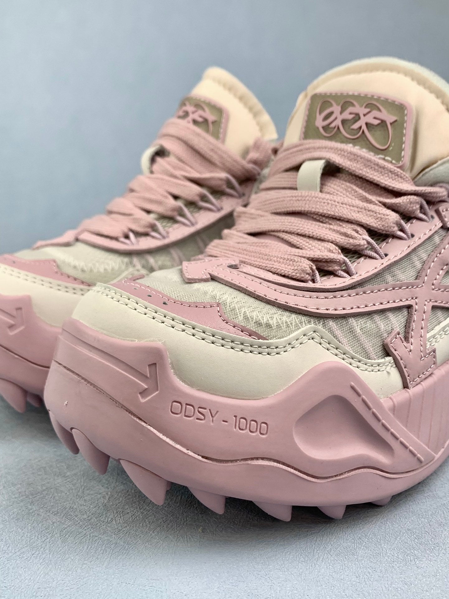 Off-White pink sneakers