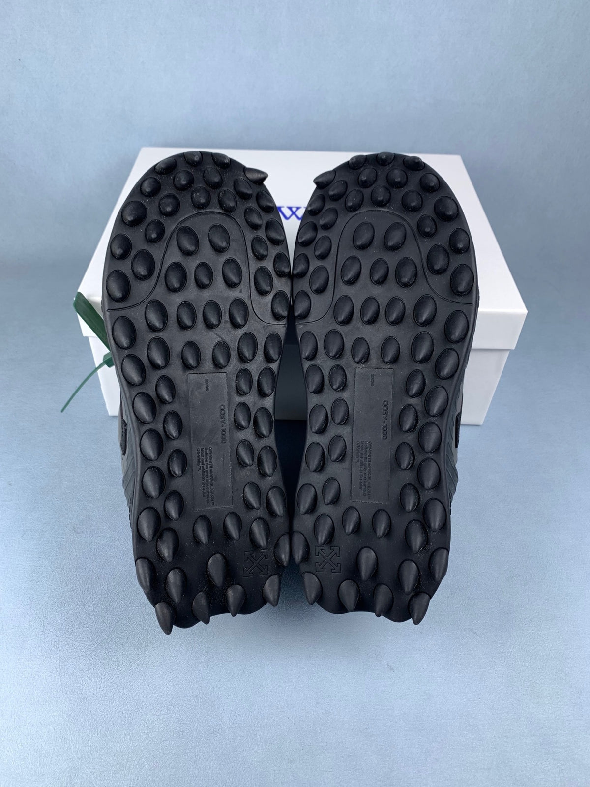 Off-White Black and Grey Sneakers