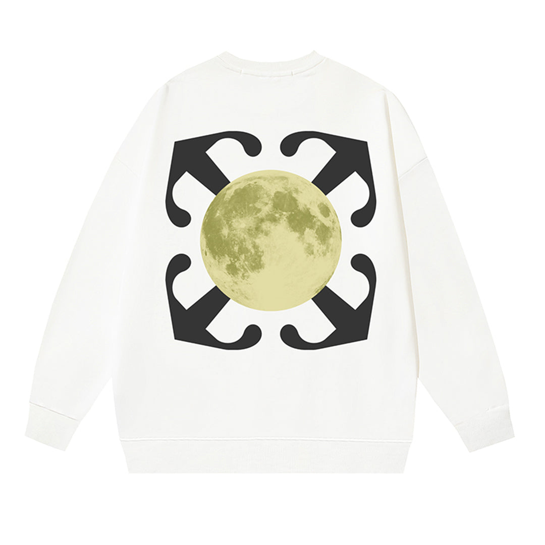 OFF-WHITELogo Print Sweatshirt - Premium Cotton Pullover