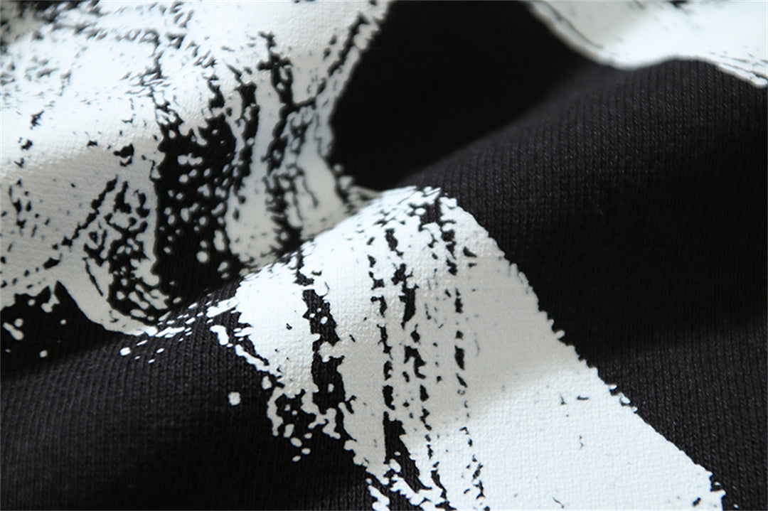 OFF-WHITELogo Print Hoodie - Premium Cotton Color Block Streetwear