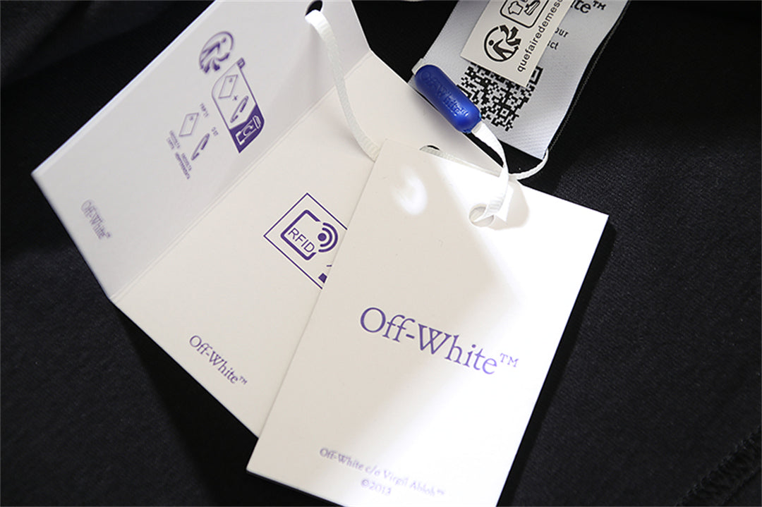 OFF-WHITEPrint Cotton T-Shirt - Authentic Streetwear Must-Have