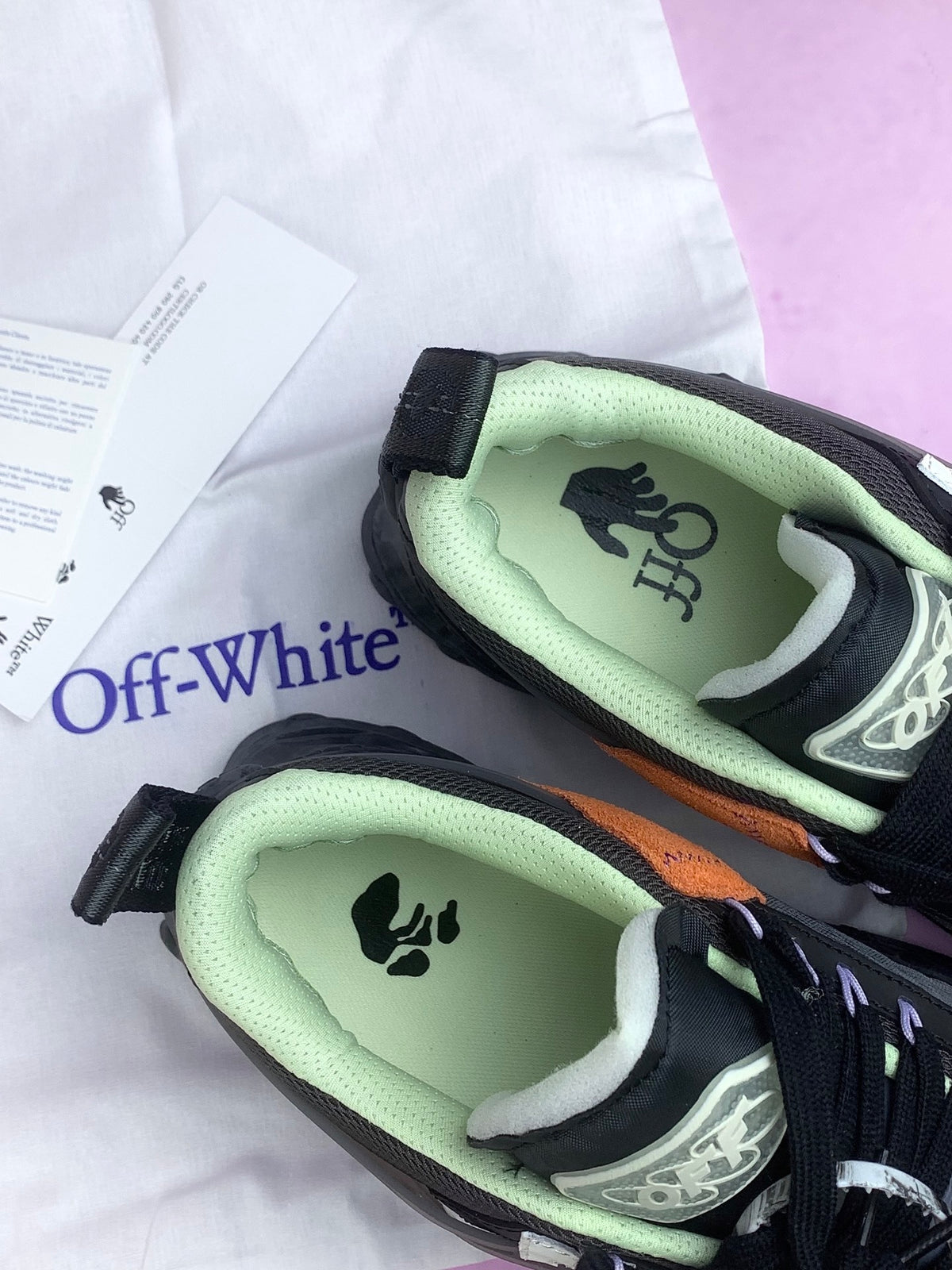 Off-White logo sneakers