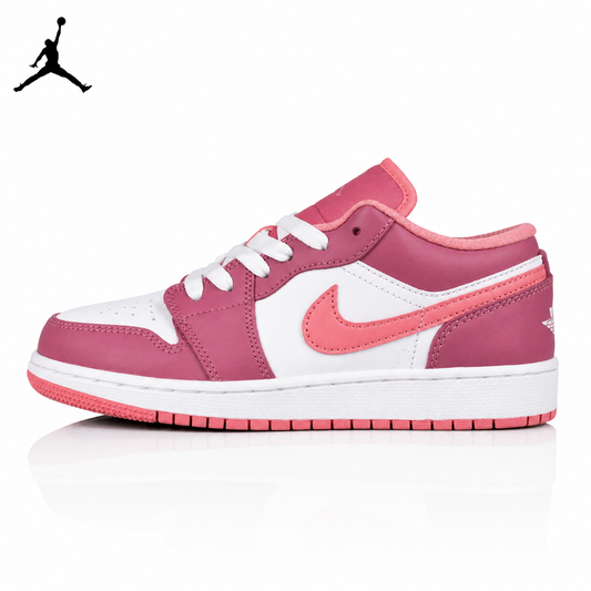 Air Jordan 1 Low Low-top White/Pink 553560-616