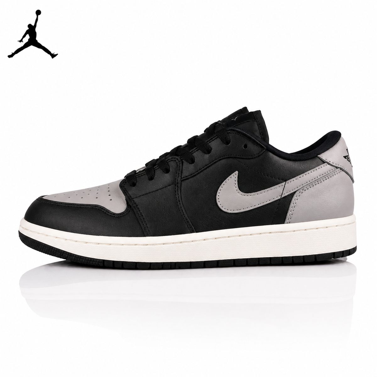 Air Jordan 1 Low Black/Grey DD9315-001