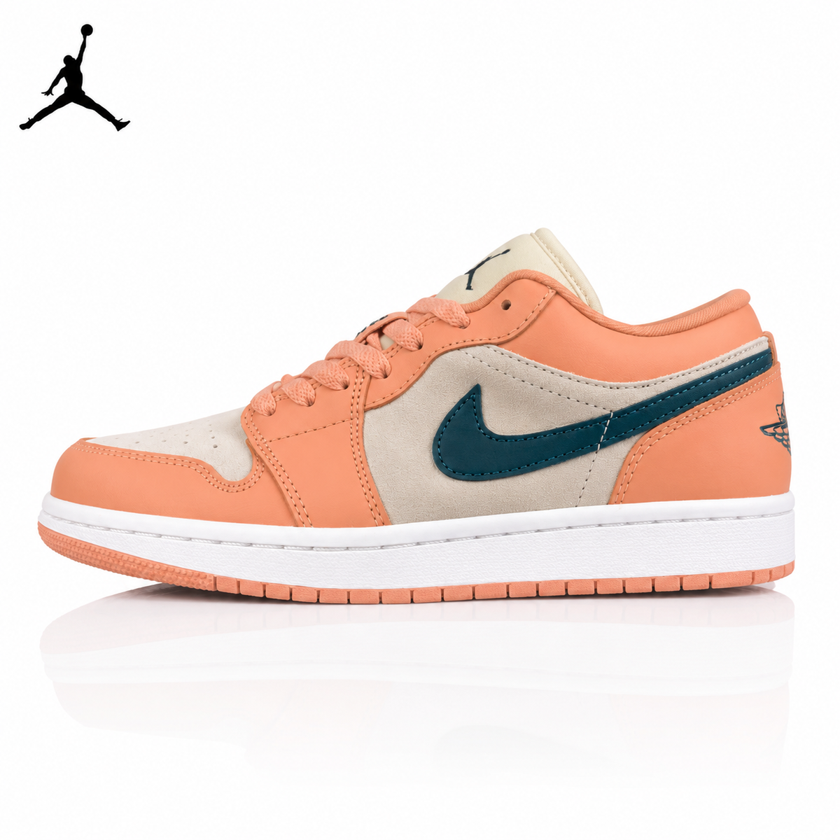 Air Jordan 1 Low Grey/Pink/Green Hook DC0774-800
