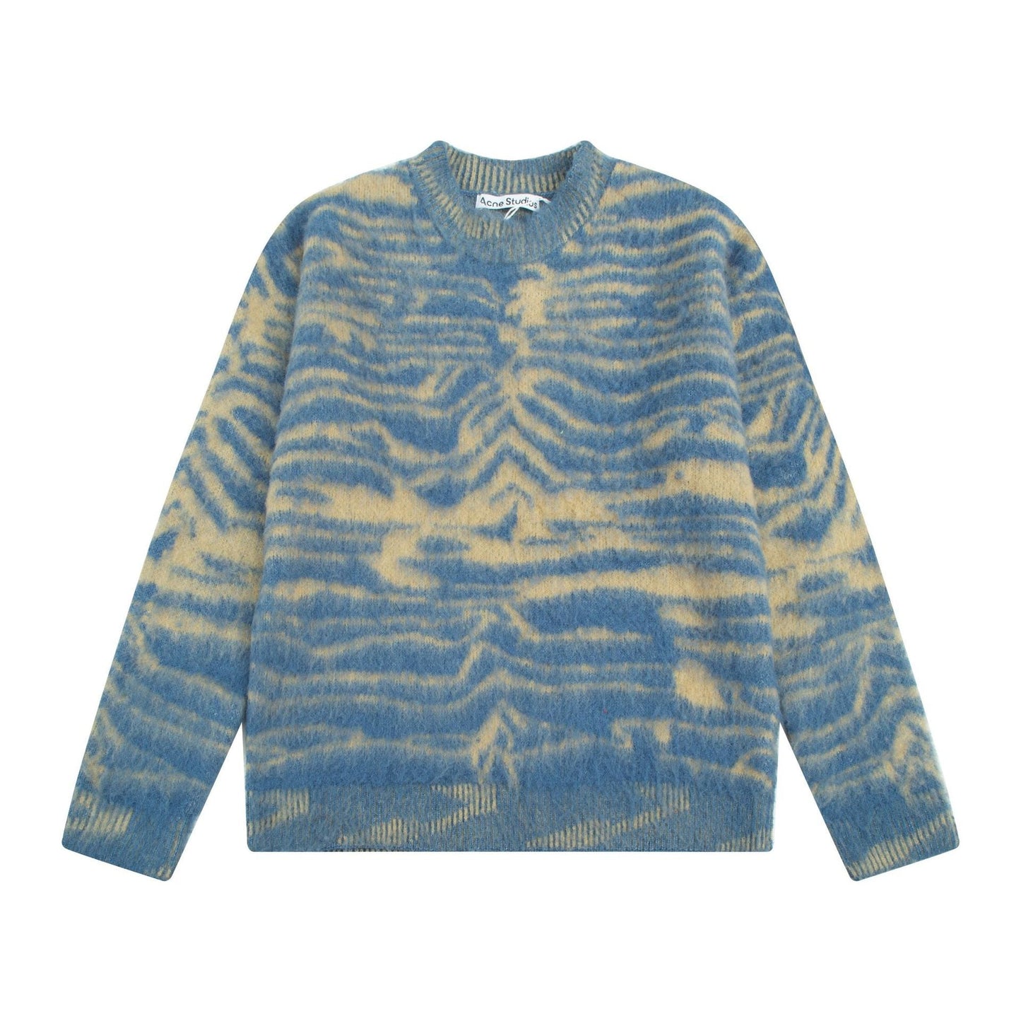 AMI PARISPremium Cotton Knitted Sweater - Classic Crew Neck