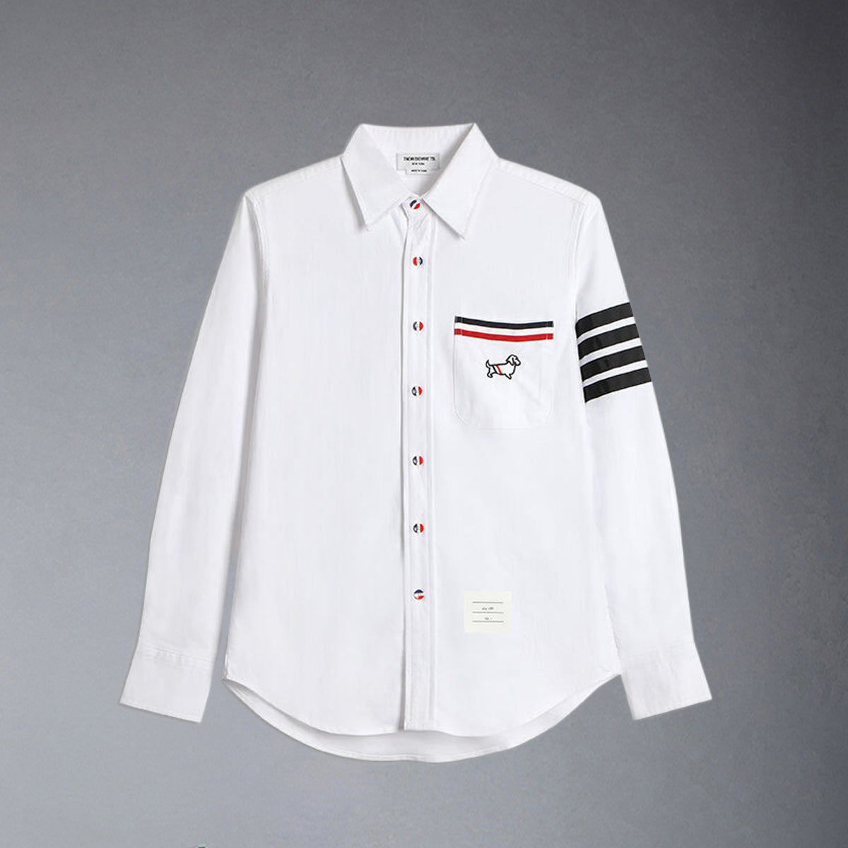 Thom BrowneClassic 4-Bar Casual Oxford Elastic Shirt