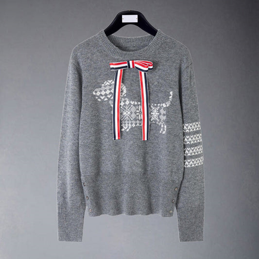 Snowflake Dog Knitted Sweater