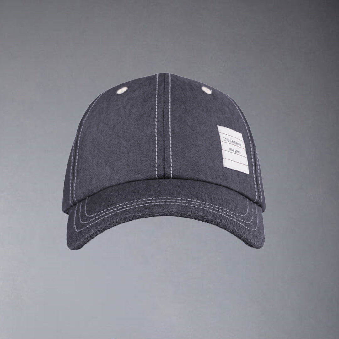 Thom BrownePremium 100% Cotton Baseball Cap - Japanese Craftsmanship (Unisex)