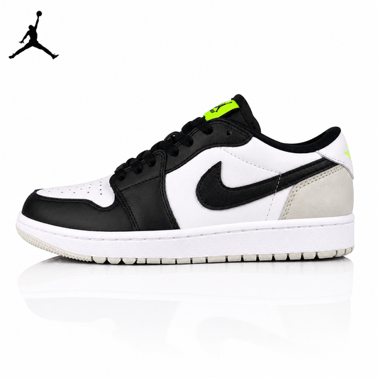 Air Jordan 1 Low Golf Black/White/Neon Green DD9315-108
