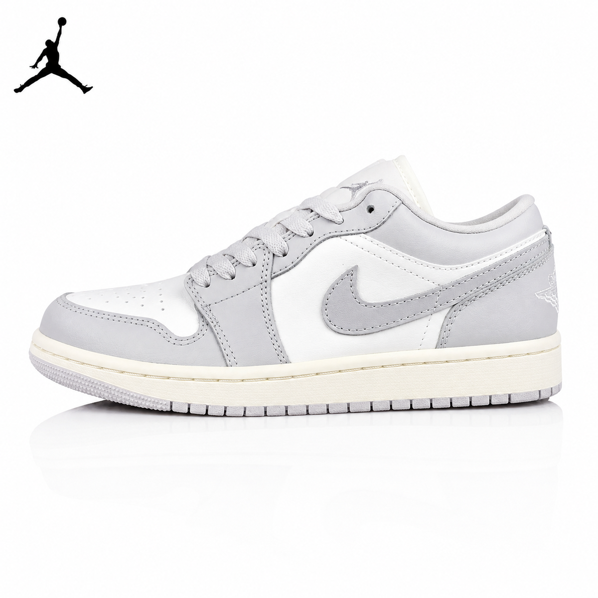 Air Jordan 1 Low White/Grey DC0774-103