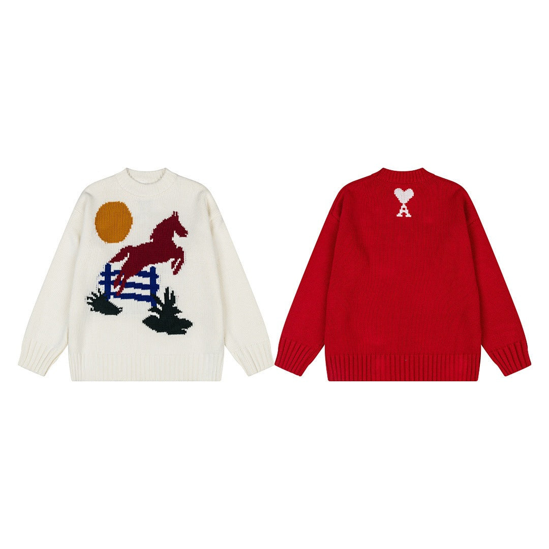 AMIPARIS Year of the Horse Limited Edition Sweater