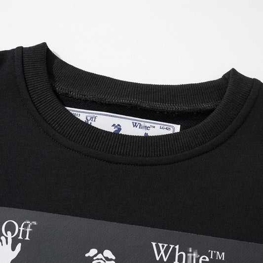 OFF-Whlte Arrow logo sports sweatshirt#43