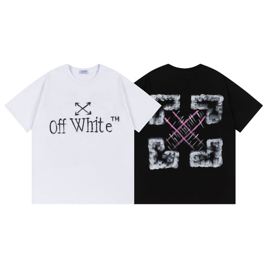 OFF-WHITE  Cloud Letter T-Shirt
