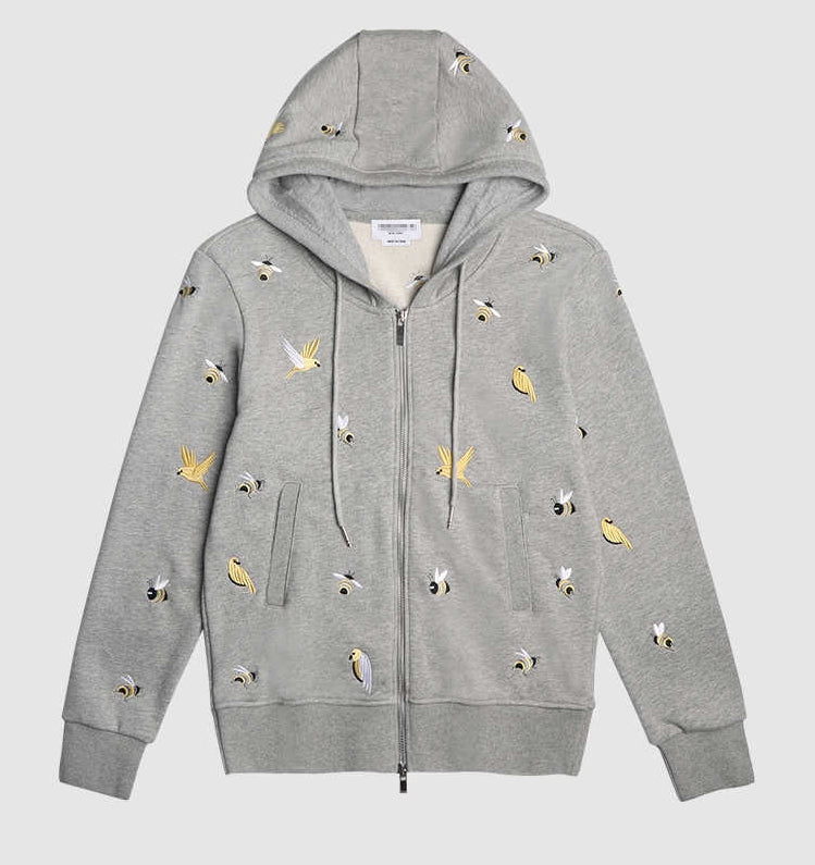 Embroidered hoodie