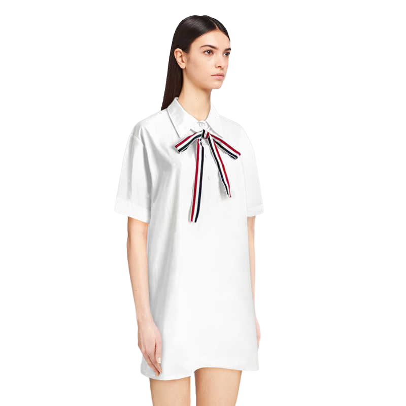 2025  Bow Shirt Dress