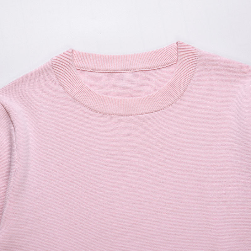 Cotton Crew Neck Sweater - Premium Button-Up Cardigan (4 Colors)
