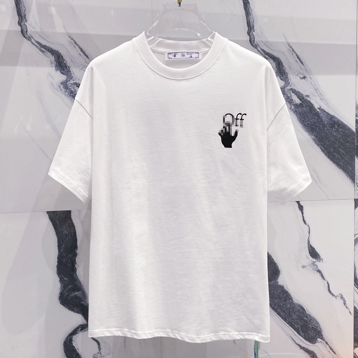 OFF-Whlte Arrow Logo Cotton T-shirt#23