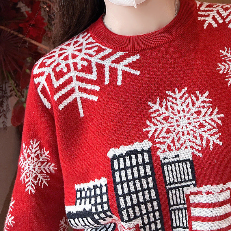 Wool knitted sweater