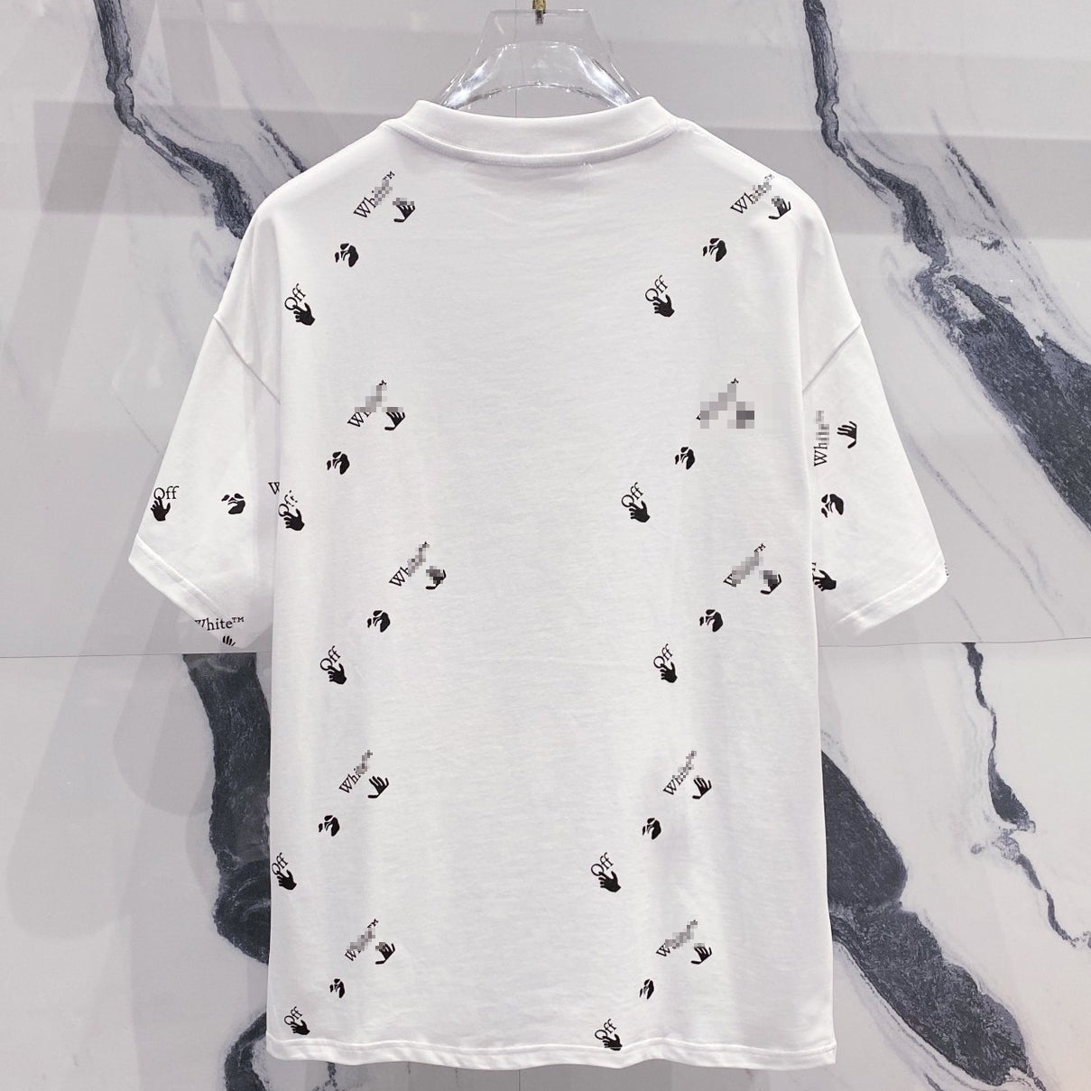 OFF-WHITEArrow Logo Cotton T-Shirt - Essential Black & White