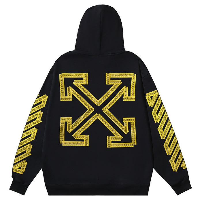OFF-WHITEArrow Logo Oversized Sports Sweatshirt