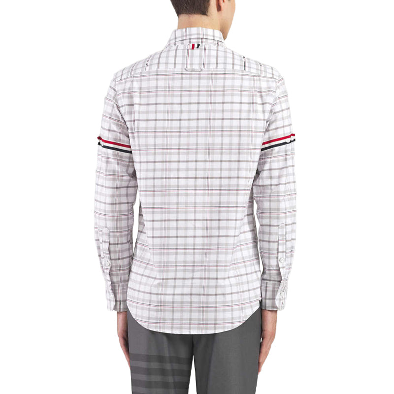 2025 Plaid business shirt