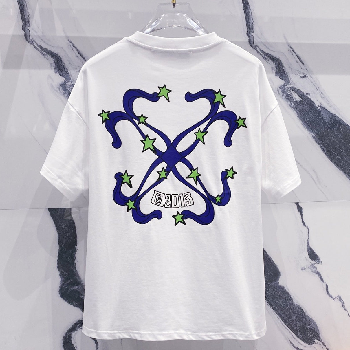 OFF-Whlte Arrow Logo Cotton T-shirt#29