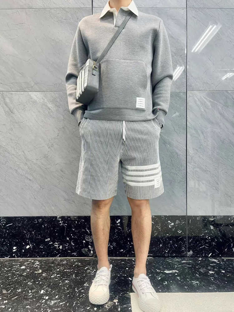 Polo-neck sweatshirt