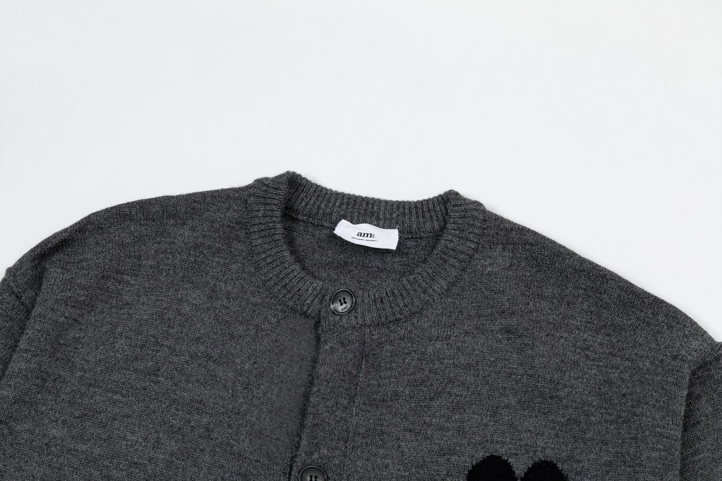 AMI PARISPremium Cotton Knitted Cardigan (6 Colors)