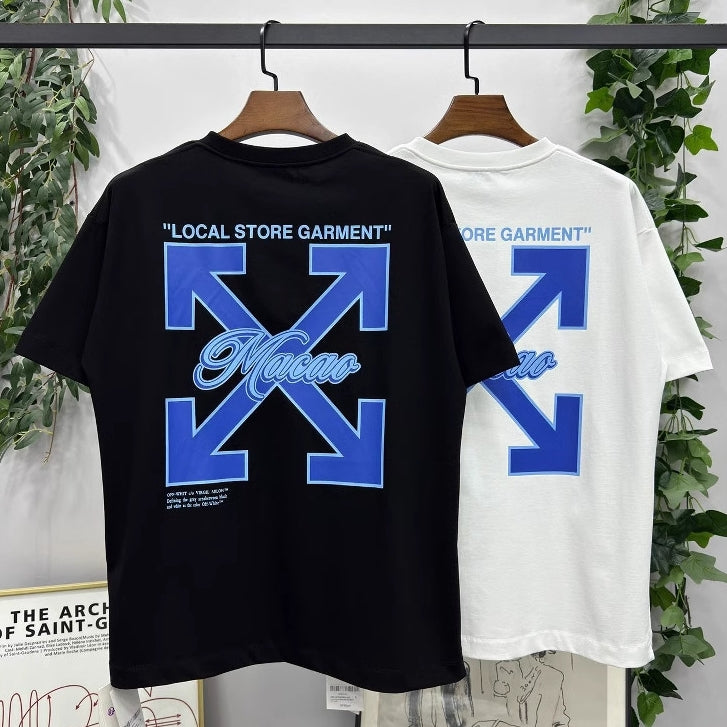 OFF-Whlte Arrow Logo Cotton T-shirt#27