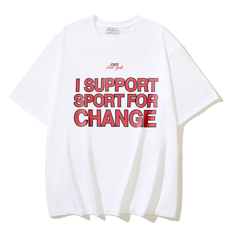 OFF-WHITEArrow Sign T-Shirt - Contemporary Streetwear