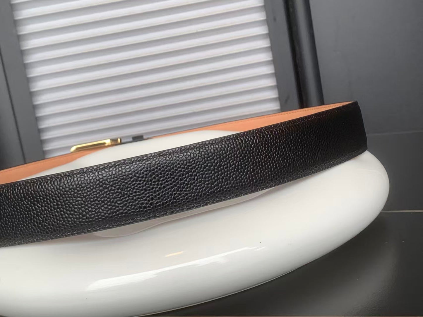 Genuine leather belt