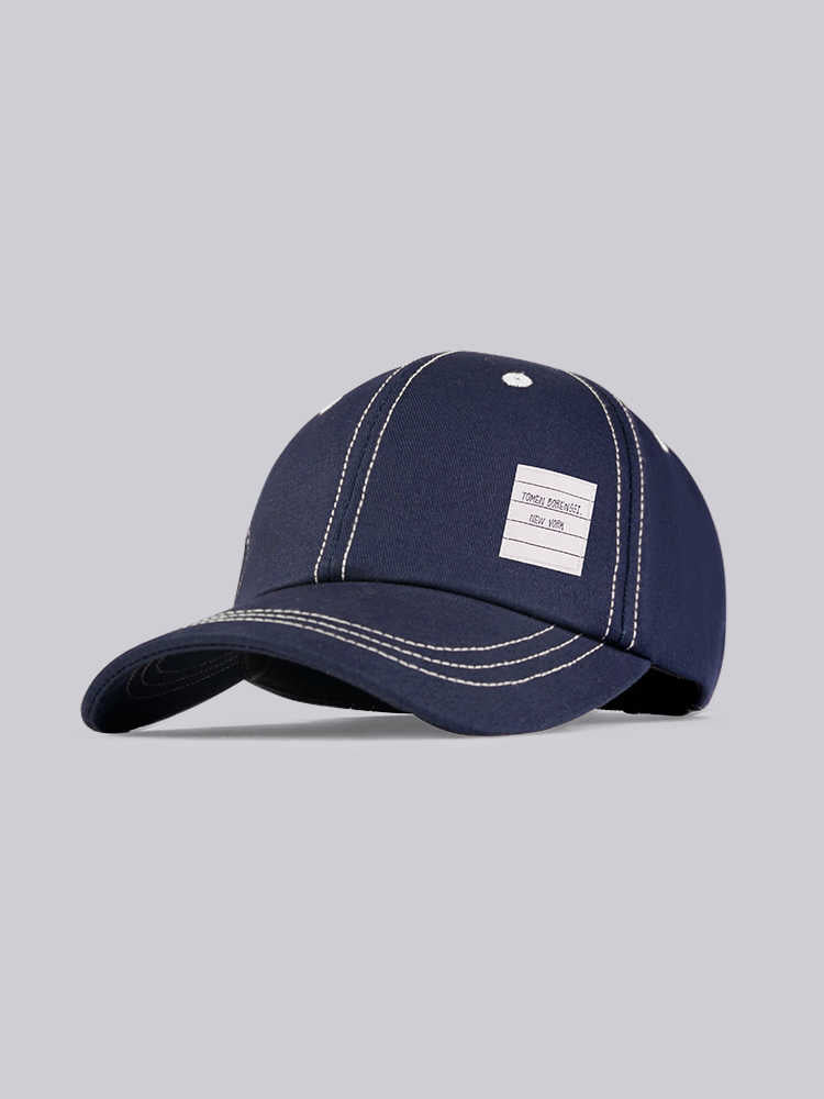 Thom BrownePremium 100% Cotton Baseball Cap - Japanese Craftsmanship (Unisex)