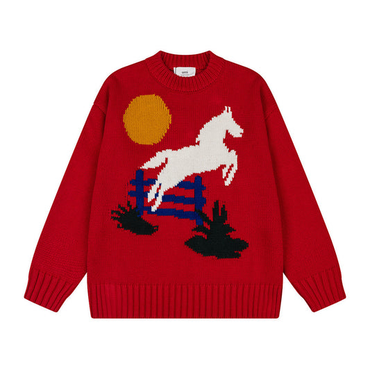 AMIPARIS Year of the Horse Limited Edition Sweater
